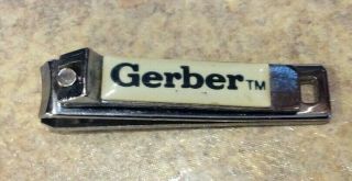 Vintage Gerber Baby Nail Clippers Safety Edge Infant Nail Care