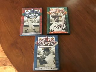(3) 1959 Home Run Derby Dvd’s With Mickey Mantle,  Willie Mays And Hank Aaron 200