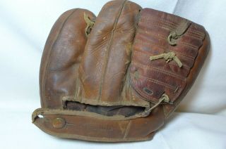 Vtg.  Leather Baseball Glove Wilson A2170 The Ball Hawk - 3 - Professional 2 Finger