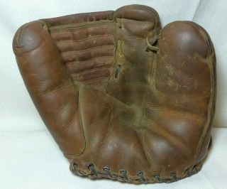Vtg.  Leather Baseball Glove Wilson A2170 The Ball Hawk - 3 - Professional 2 finger 2