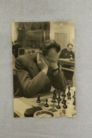 Soviet Chess Photo: Grigory Levenfish 12th Ussr Chess Championship 1940
