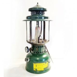 Vintage Wwii Era 1945 Green Agm Lantern American Gas Machine Co.  Coleman Sears