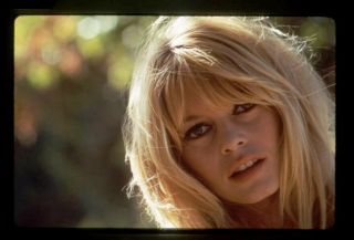 Brigitte Bardot Breathtaking Blonde Bombshell Vintage Duplicate 35m Transparency