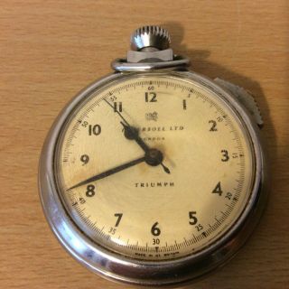 Ingersoll Ltd London Triumph Vintage Wind Up Pocket Watch Fpr Repair Or Spare