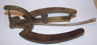 Antique Adjustable Horse Shoe Gauge Hood & Reynolds Boston 1800 