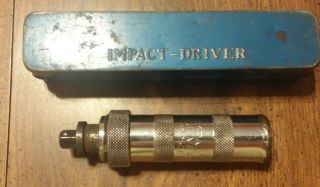 Vintage Impact Driver No 2500 W/case 3/8 " Drive
