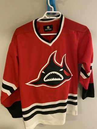 Los Angeles Sharks Jersey Winwell Vintage Wha Size L
