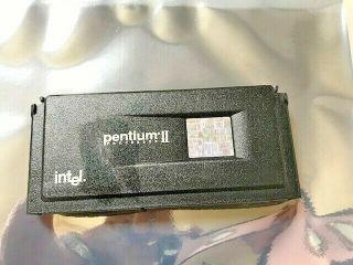 Vintage Intel Pentium Ii 266mhz Slot 1 Cpu - Pulls From Corporate Systems