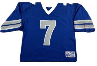 Vintage Champion 80s Detroit Lions Nfl Football Jersey Short Hemmed Size Medium