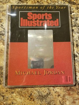 Michael Jordan 1991 Sports Illustrated (hologram) Sportsman Of The Year