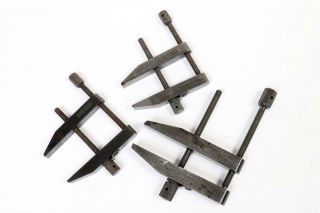 3 X Vintage " Moore & Wright " Engineering Clamps  1549