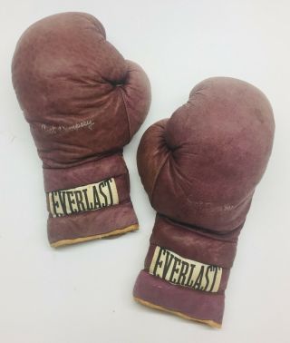 Vintage Everlast " Jack Dempsey " Boxing Gloves 1960s (?)