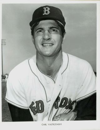 1968 Press Photo Team Issued Image Carl Yastrzemski Of The Boston Red Sox