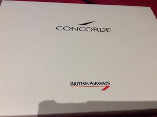 - Concorde Complimentary On Board Gift Pack