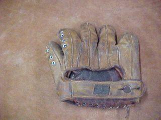Vintage Baseball Glove James W.  Brine Co.  Boston Ted Williams Model 2