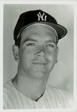 1965 Press Photo Team Issued Image Bobby Richardson Of The York Yankees