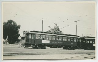 1930s Pacific Electric Railway 900 Interurban Long Beach - San Pedro California