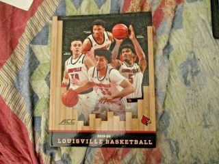 2019 - 20 Louisville Cardinals Basketball Media Guide Yearbook 2020 Program Ad