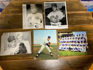 Tom Seaver 8x10 Press Photos (5) The Sporting News Tsn York Mets