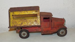 Antique Vintage 1930s Pressed Steel Metal Craft Corp Coca Cola Delivery Truck Nr