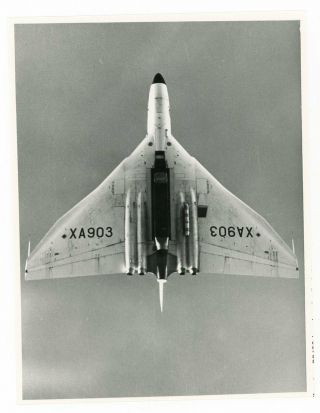 Photograph Of Avro Vulcan B.  1 Xa903 - Testbed For Olympus Engines For Concorde