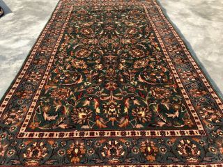 Authentic Hand Knotted Vintage Wool Area Rug 5.  4 X 3.  1 Ft (9638 Bn)
