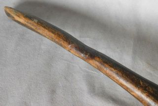 Antique primitive ladle hand carved dipper American 18th 19th c.  maple handmade 3