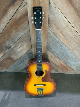 Vintage Harmony Stella Acoustic 6 String Parlor Guitar Model H6132