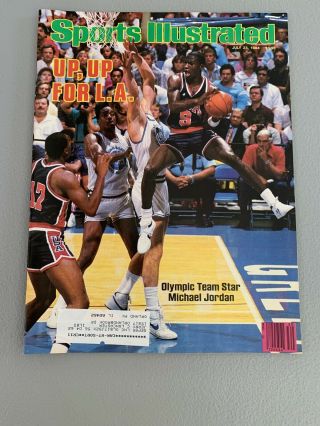Sports Illustrated July 23 1984 Michael Jordan Olympic Team Star