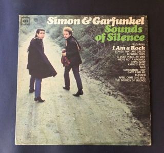 Vintage Vinyl Lp Simon And Garfunkel Sounds Of Silence 1966 Cl2459
