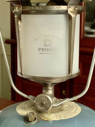 Vintage Primus Camping Lantern Propane Model 2007