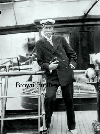 1910s Americas Cup Yacht Racing Sir Thomas Lipton Tea Film Photo Negative Bb