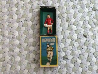 Vintage Boxed Keymen George Best Manchester United Hand Painted Diecast Model
