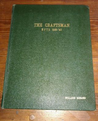 The Craftsman 1939 - 40 Henry Ford Trade School Yearbook Dearborn Mi