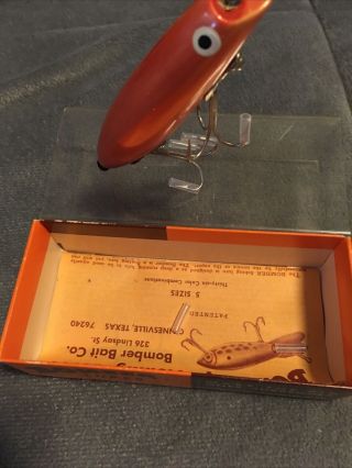 Vintage Bomber Fishing Lure 4400 Box/paperwork