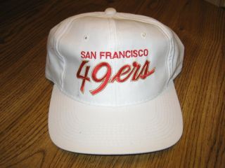 Vintage Sf 49ers Coaches Cap From The 1980 