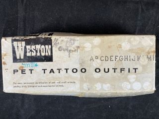 Vintage Weston Pet Tattoo Outfit