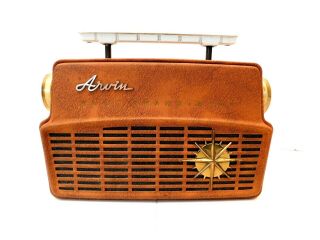 Vintage Arvin Mid Century Eames Era Antique Old 1st Generation Transistor Radio