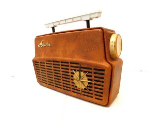VINTAGE ARVIN MID CENTURY EAMES ERA ANTIQUE OLD 1ST GENERATION TRANSISTOR RADIO 3