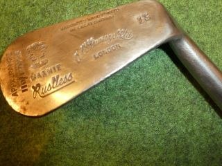 Playable Vintage Hickory Gamage Mashie Sw D1 Old Golf Antique Memorabilia