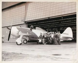 Ja3 Vintage Airplane Photo 8x10 - The Last Republic P - 47 Thunderbolt To Be Built