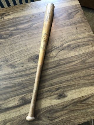 Vtg Mickey Mantle Yankees Louisville Slugger H&b 125 31” Powerized Bat Mm1