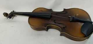 Very Old Antique German Violin - " Copie " Of Antonius Stradivarius Made In Germany