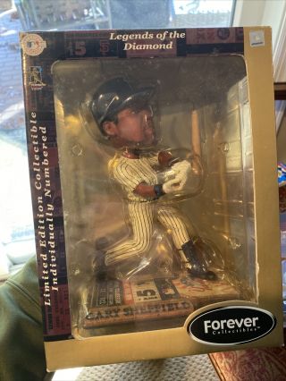 Forever Collectibles Legends Of The Diamond Gary Sheffield Yankees Bobblehead
