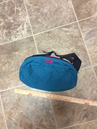 Vintage The North Face Waist Fanny Pack Pink/green