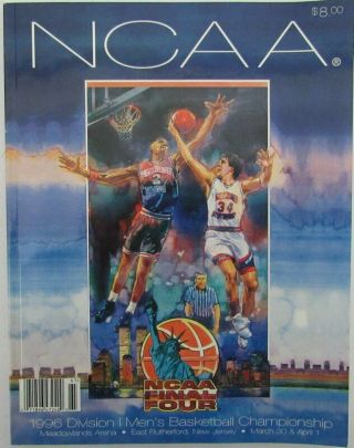 1996 Ncaa Final Four Championship Program Kentucky Champs Vs.  Syracuse 142976