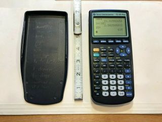 Vintage Texas Instruments Ti - 83 Plus Graphing Calculator W/slide - In Case