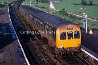 Railway Slide: Metro - Cammell Dmu At Helsby,  Cheshire,  1978 26/660