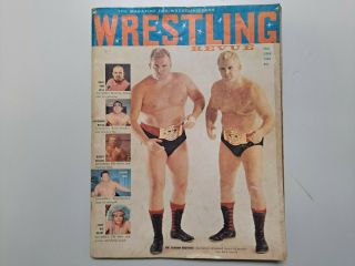 Wrestling Revue First Issue - Fall 1959 - Graham Brothers