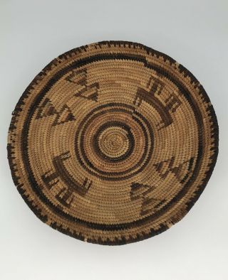 Antique C.  1900 Pima Hopi Navajo Apache Native American Indian Basket 12.  5 "